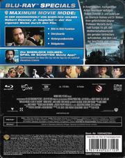 Sherlock Holmes: Spiel im Schatten (Sherlock Holmes: A Game of Shadows) (Limitierte Steelbook Edition)