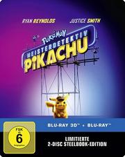 Pokémon: Meisterdetektiv Pikachu (Pokémon: Detective Pikachu) (Limitierte 2-Disc Steelbook-Edition)