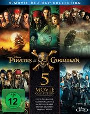 Pirates of the Caribbean 5 Movie Collection (5-Movie Blu-Ray Collection)